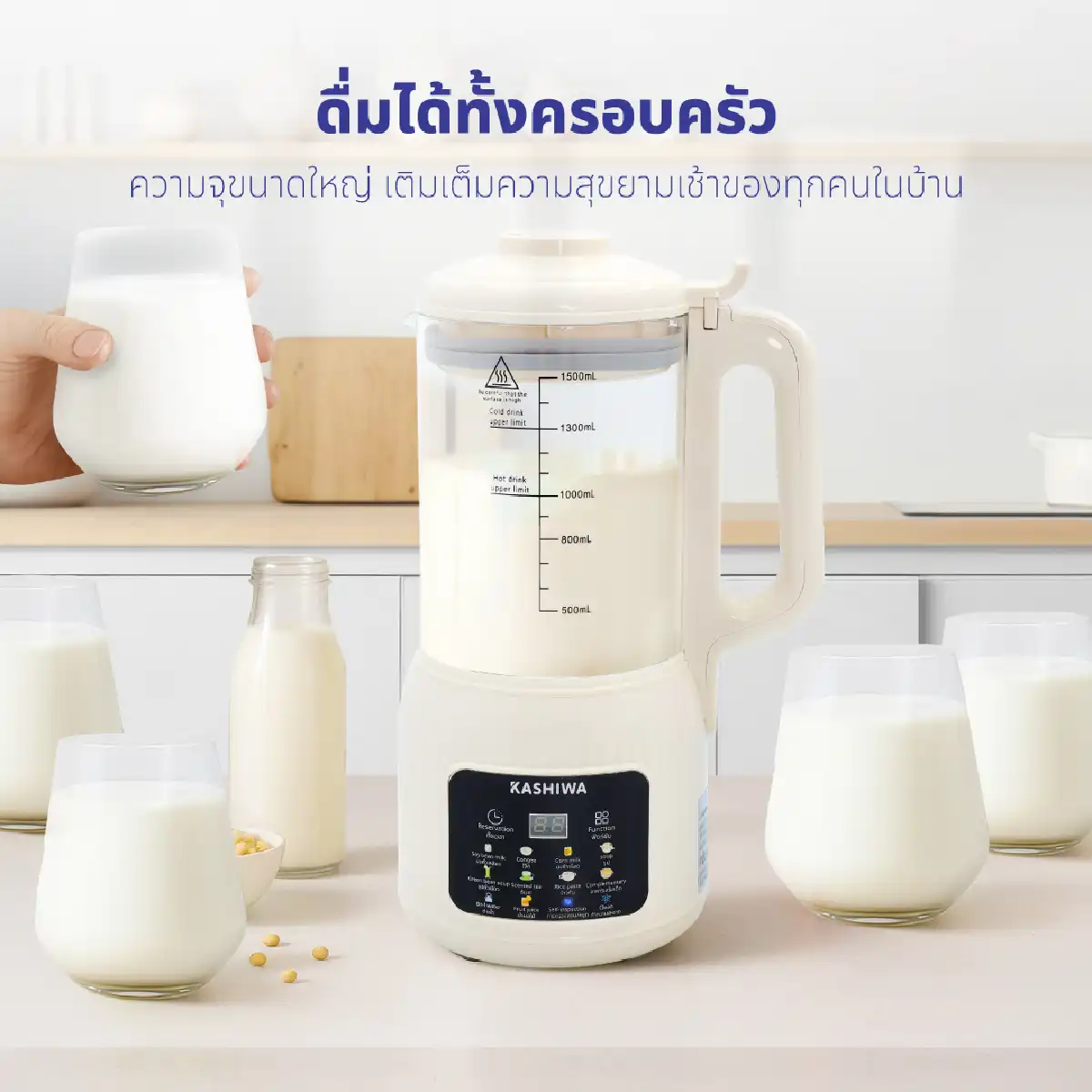 เครื่องปั่นน้ำธัญพืช | รุ่น BL-005 - Image 17
