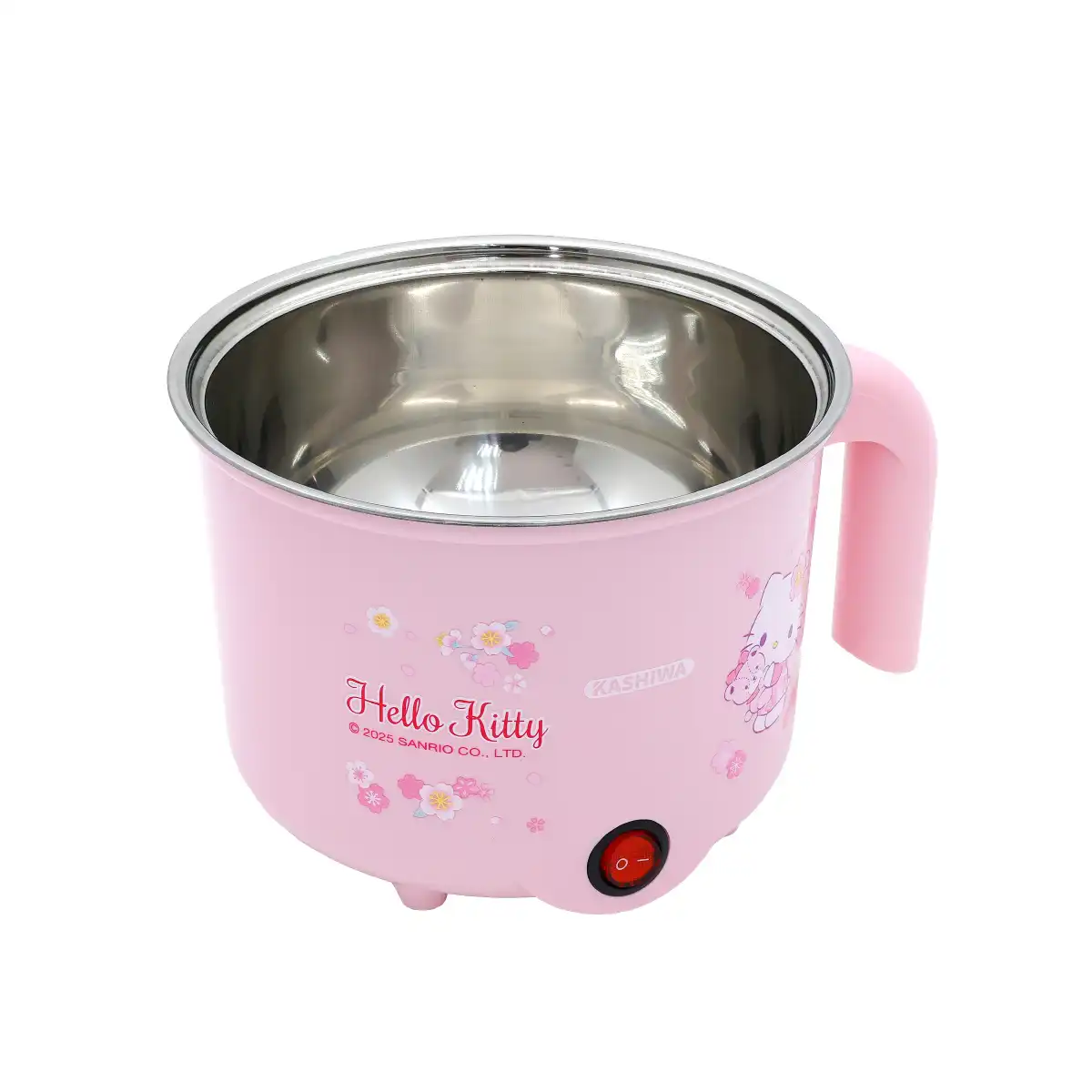 หม้อต้มอเนกประสงค์ พร้อมซึ่งนึ่ง Hello Kitty | รุ่น KW-133 - Image 4