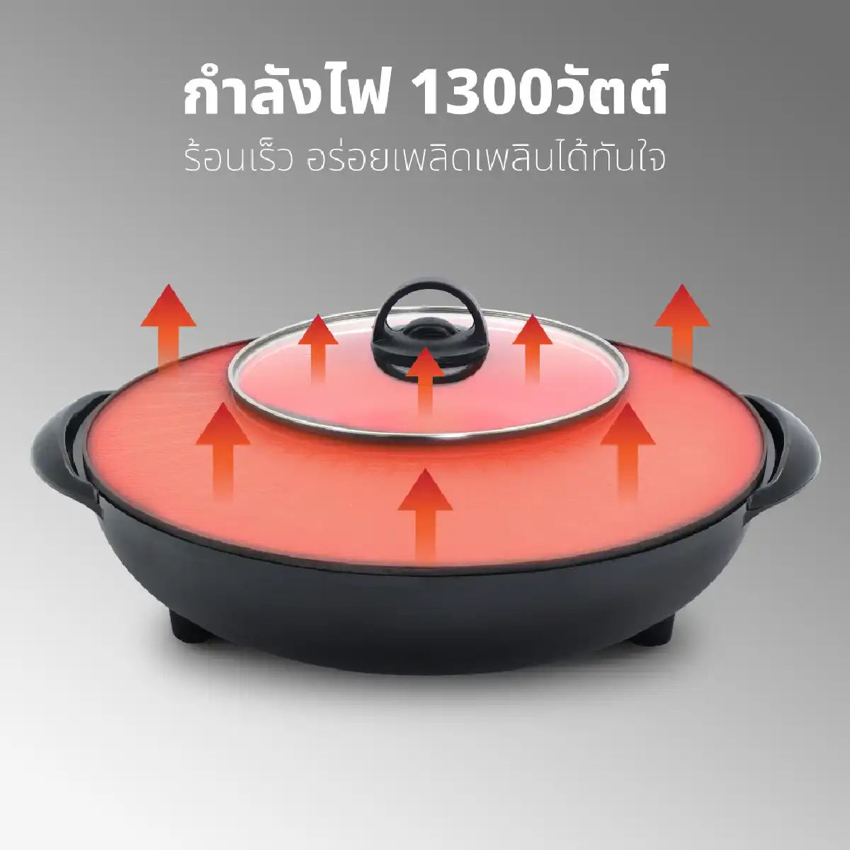 เตาปิ้งย่าง พร้อมหม้อต้มไฟฟ้า | รุ่น KYS-821 - Image 15
