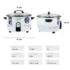 หม้อหุงข้าวใหญ่ ขนาด 6 ลิตร | รุ่น RC-601 - Image 18