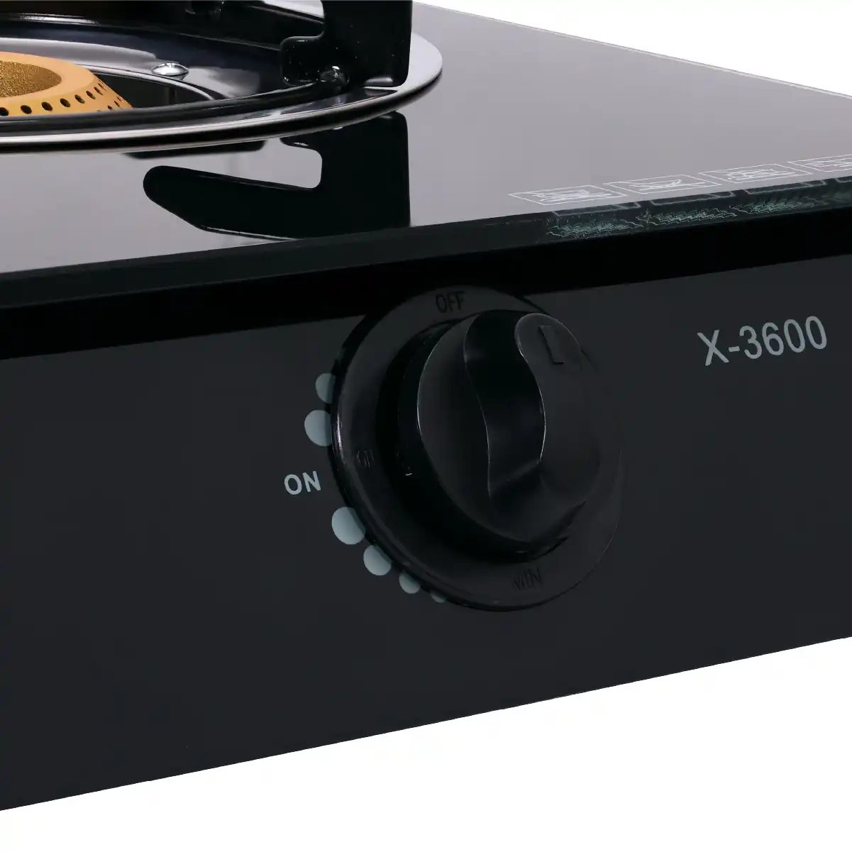เตาแก๊ส หน้ากระจก 3 หัวเปลว | รุ่น X-3600-B - Image 5